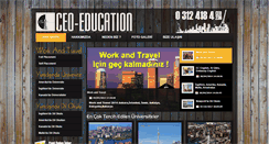 Desktop Screenshot of ceo-education.com